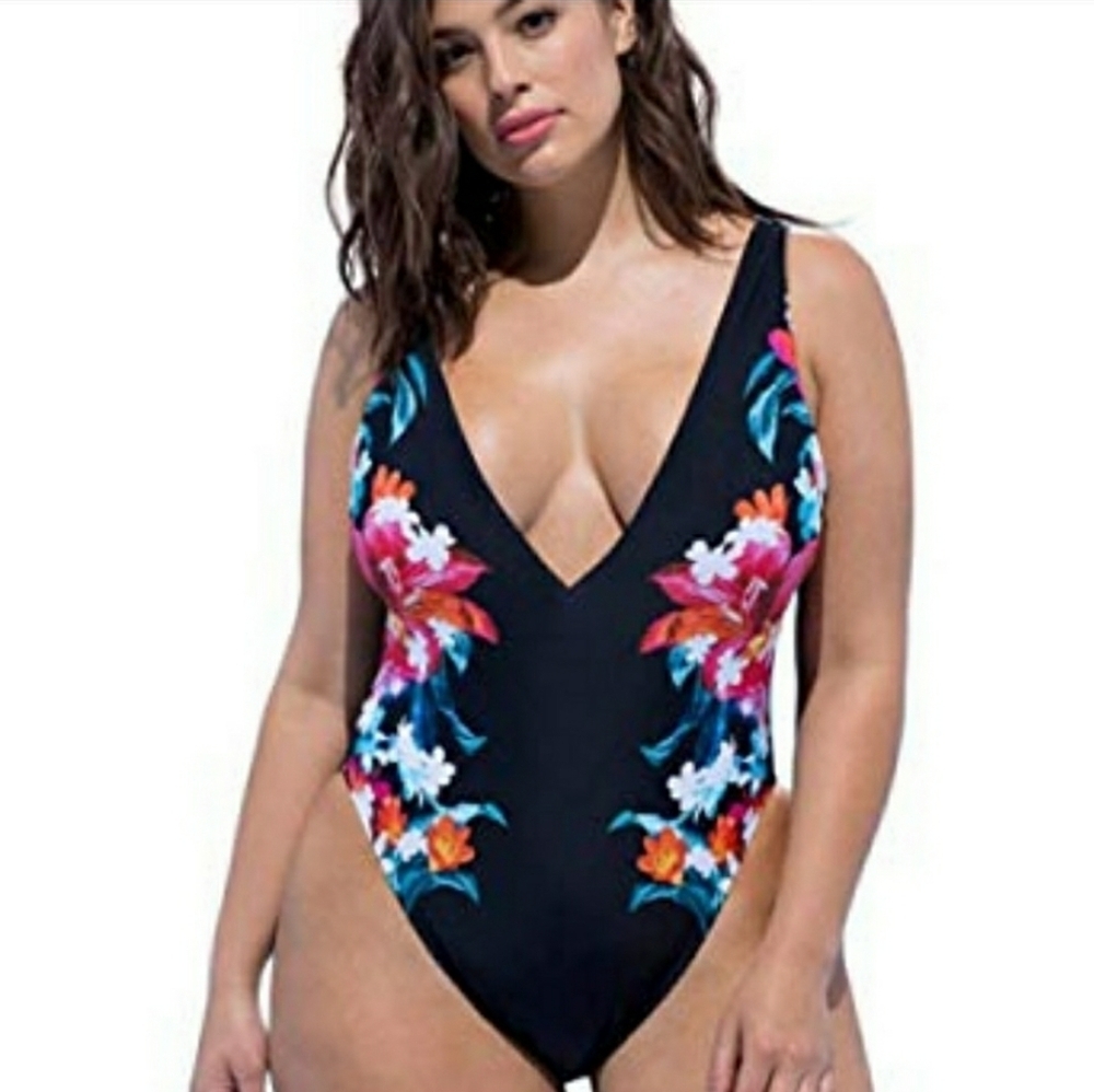 Ashley Graham x Swimsuits For All NWTs Valiente Swimsuit